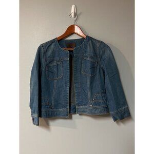 Womens Size M Calvin Klein Jean Jacket Blazer